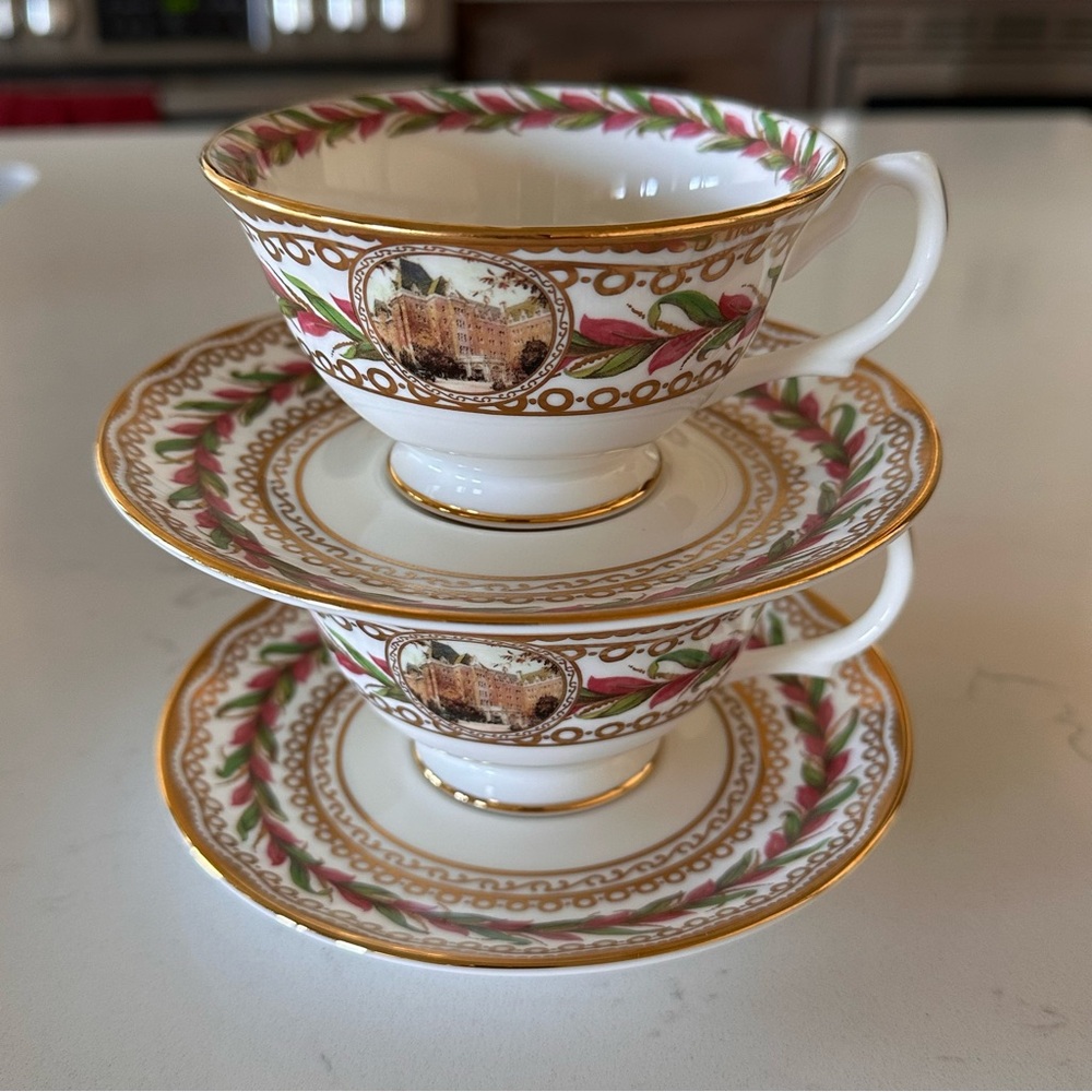 The Fairmont Empress William Edwards Teacup & Saucer Fine Bone China England